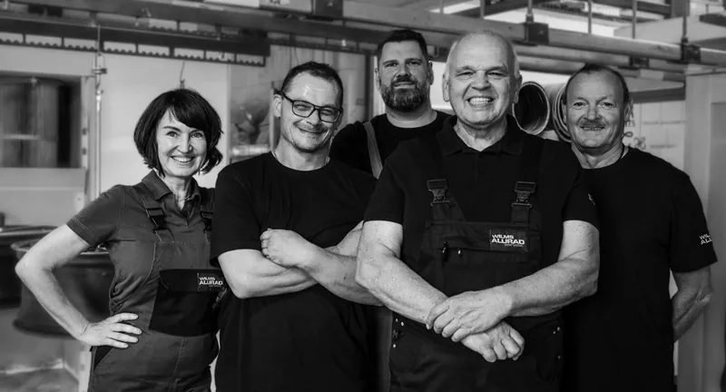 Das Team von Alurad-Service Wilms in der Werkstatt in Witten-Annen